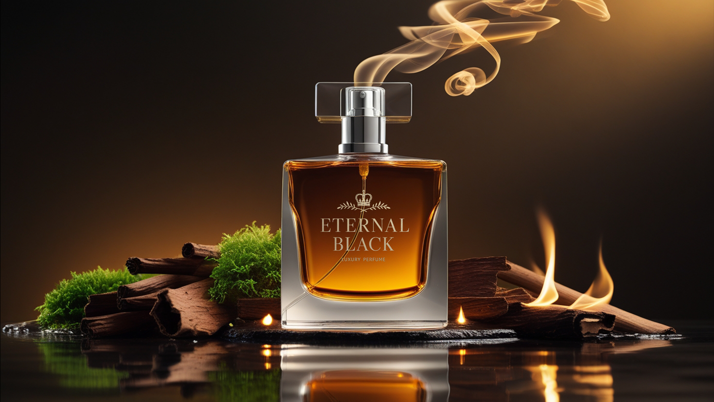Eternal Black – Woody Luxury Perfume (Pre-Order)